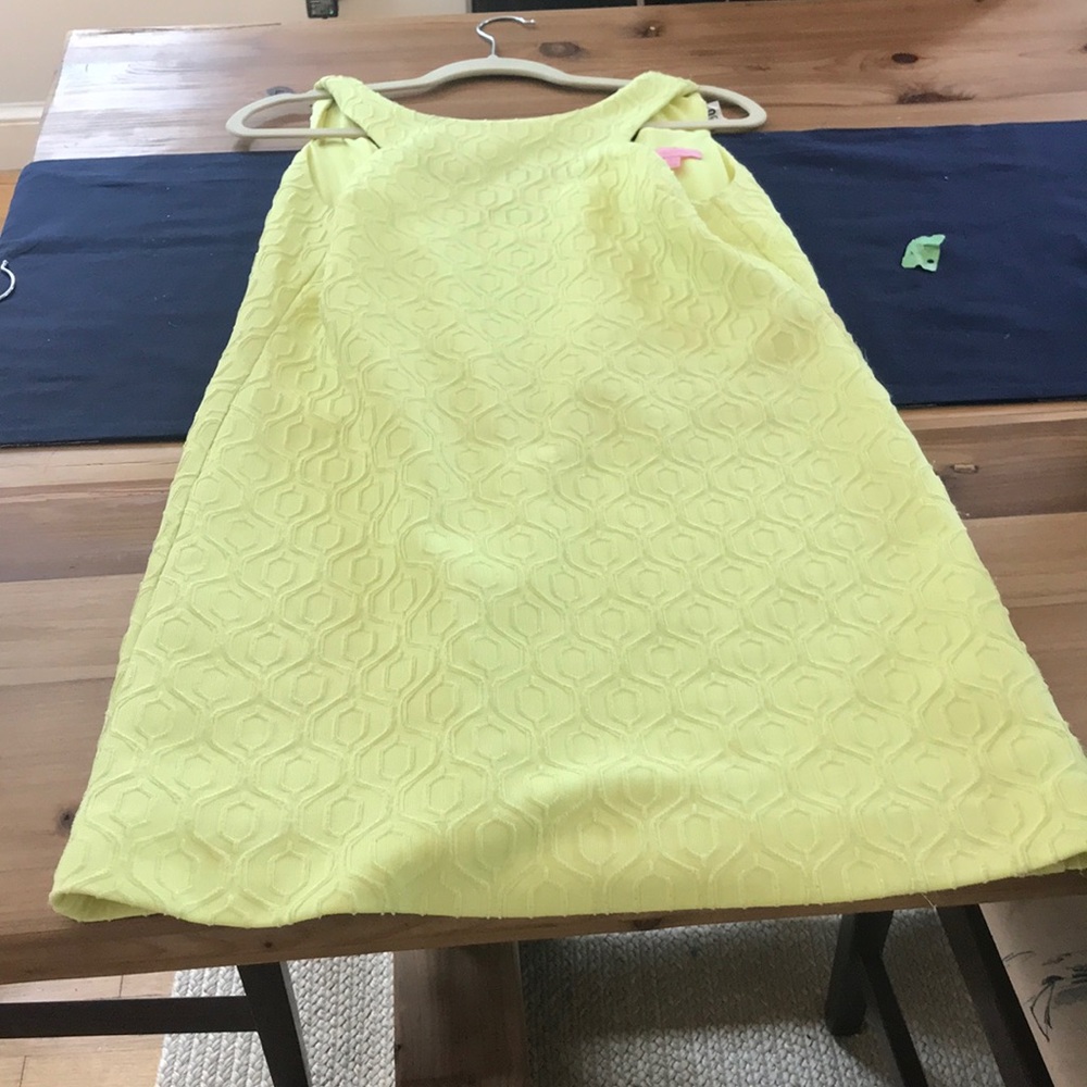 Yellow lily Pulitzer dress